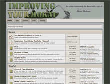 Tablet Screenshot of improvingyourmokai.com